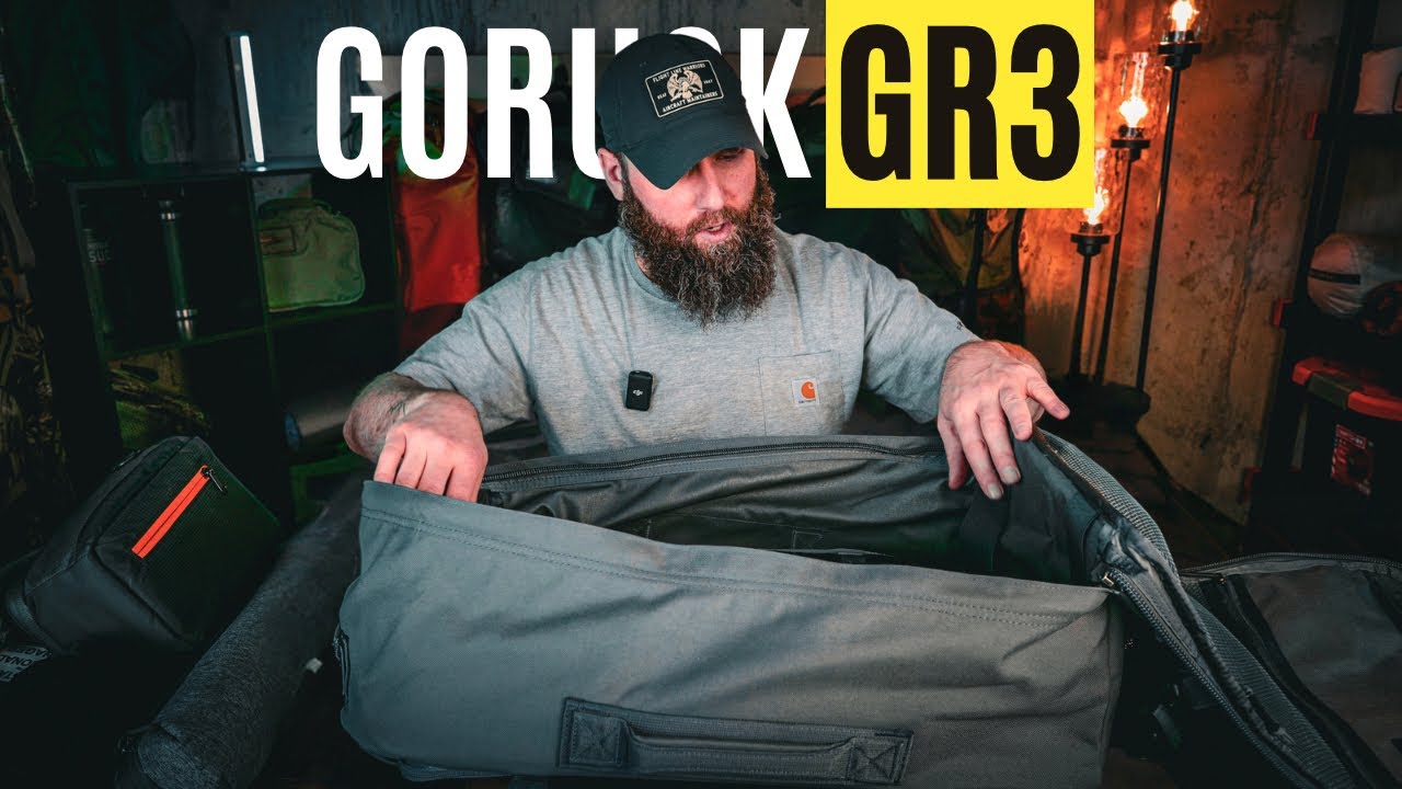 Огромный дорожный рюкзак! || GORUCK GR3