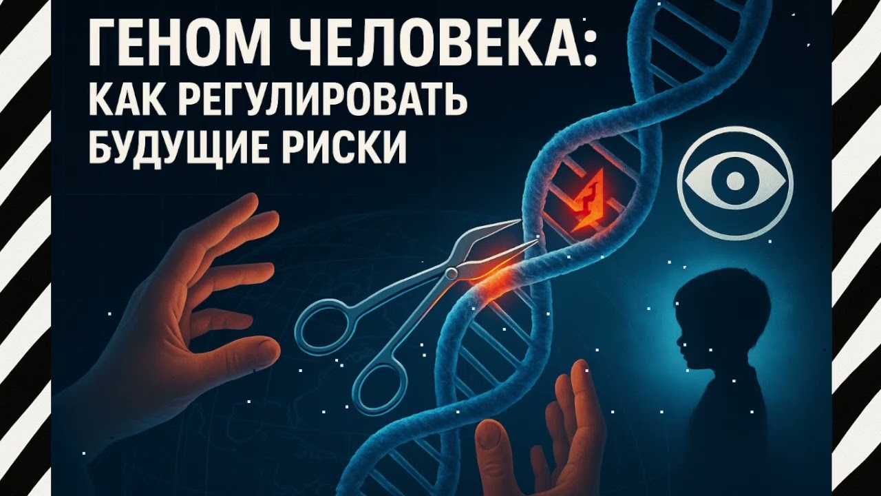 ⚖️Геном человека как регулировать будущие риски