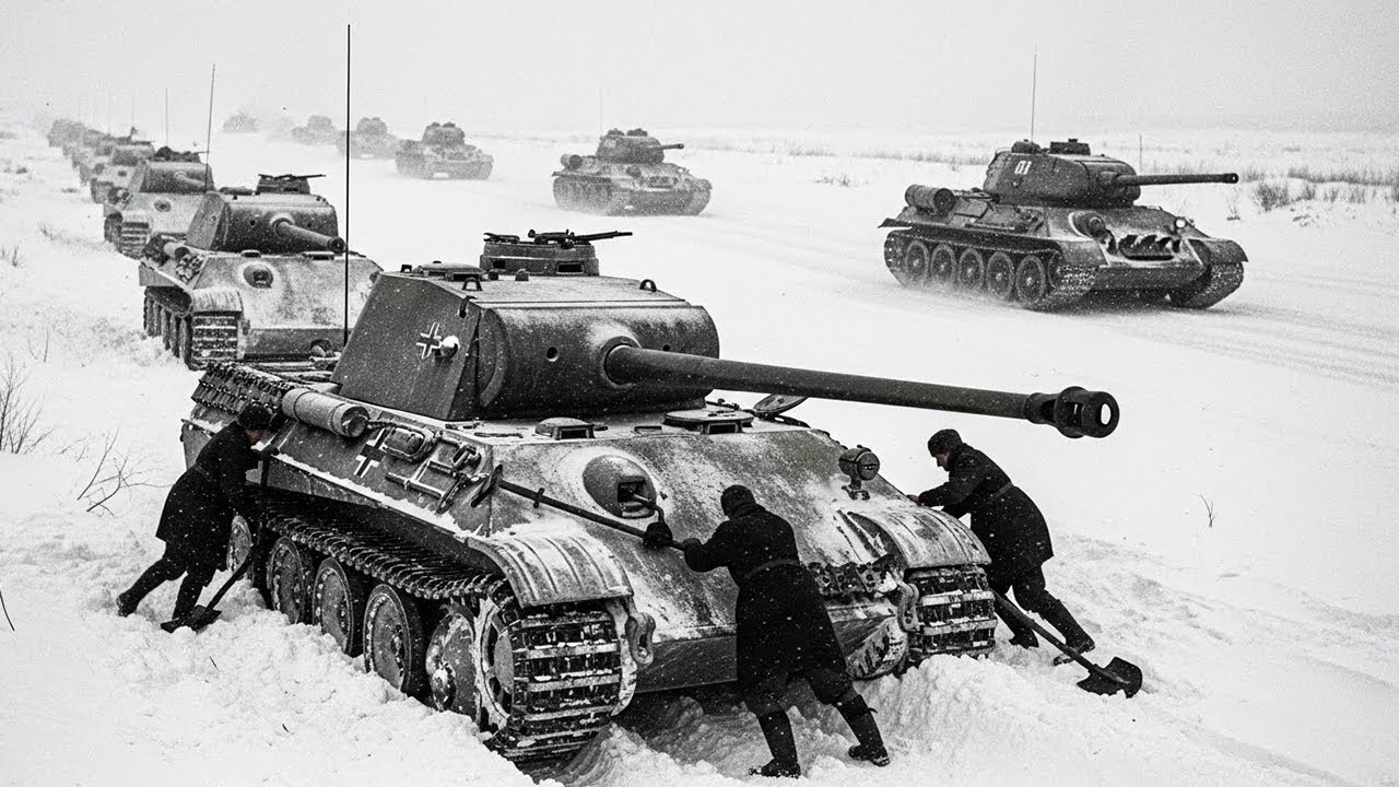 Perché i Panther si bloccavano nella neve russa mentre i T-34 avanzavano