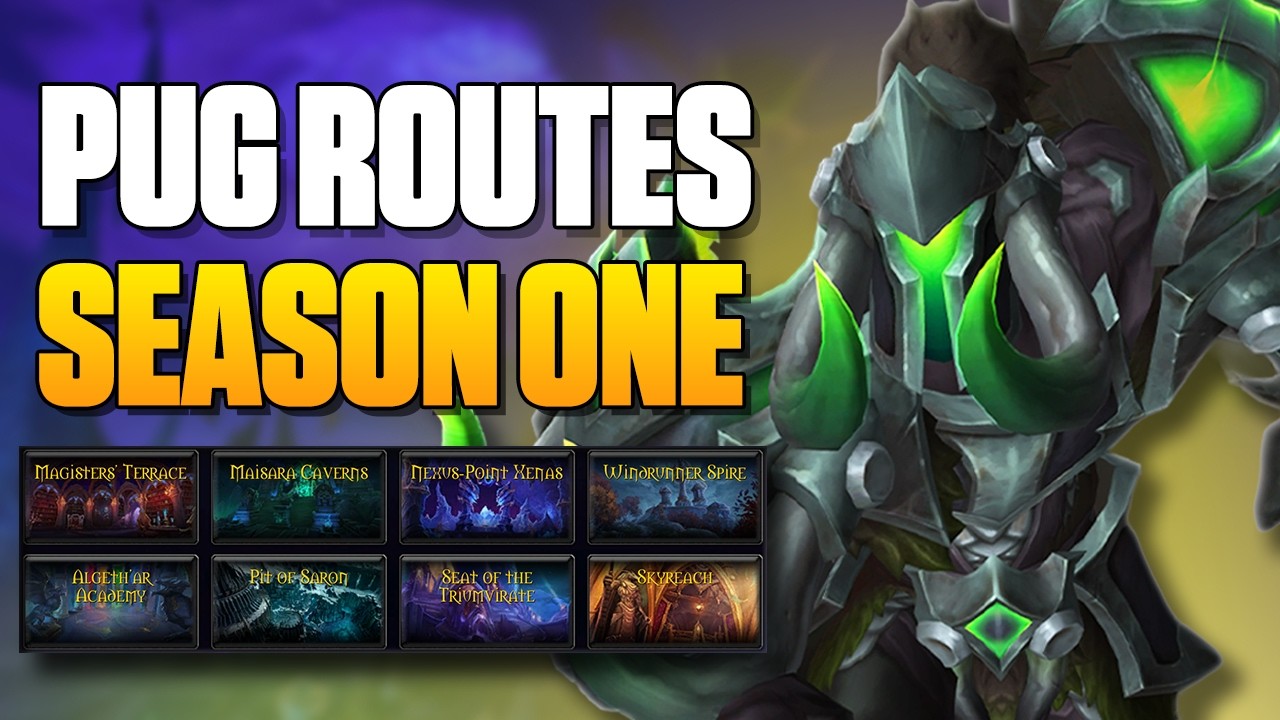 EASIEST PUG ROUTES for Midnight Season One Mythic Plus