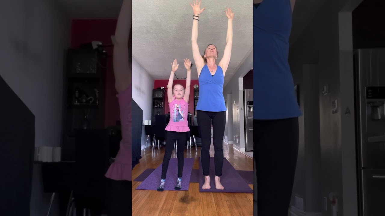 La Salutation au Soleil A pour enfants