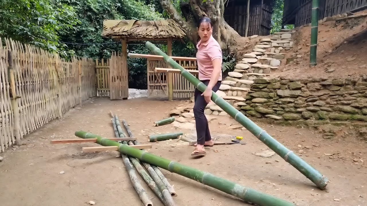 Design for a bamboo pigeon coop | Lý Thị Viện