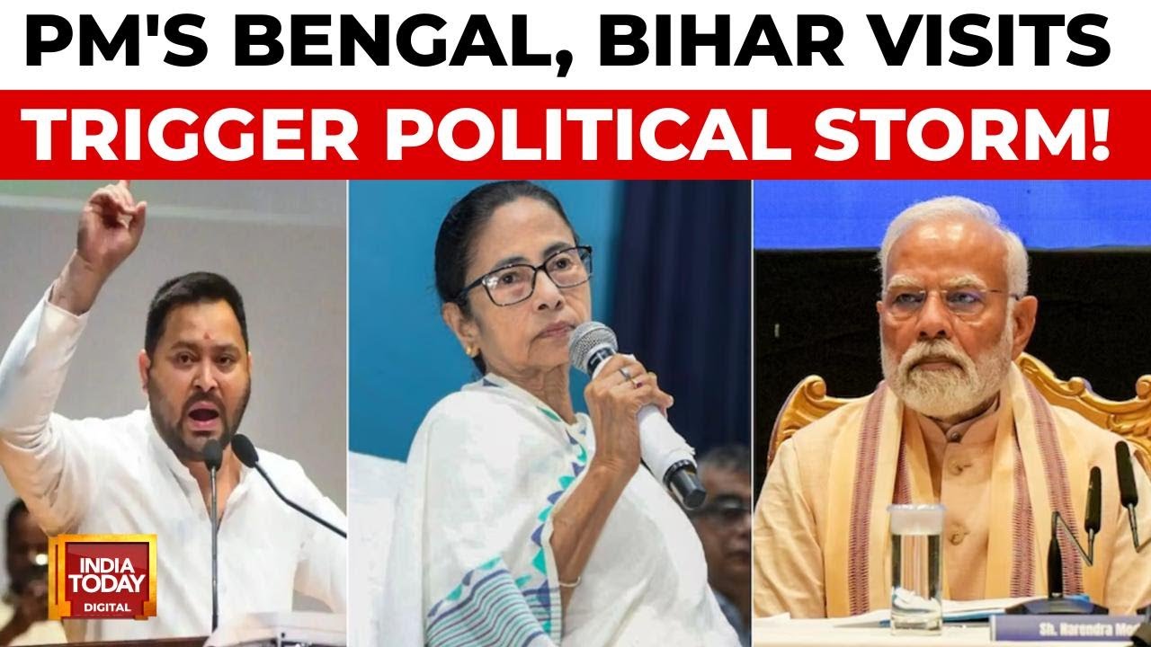 PM In Bengal For Defense Meet Faces TMC Fire: Bihar Projects Met With 'Jhumla' Jibe | India Today