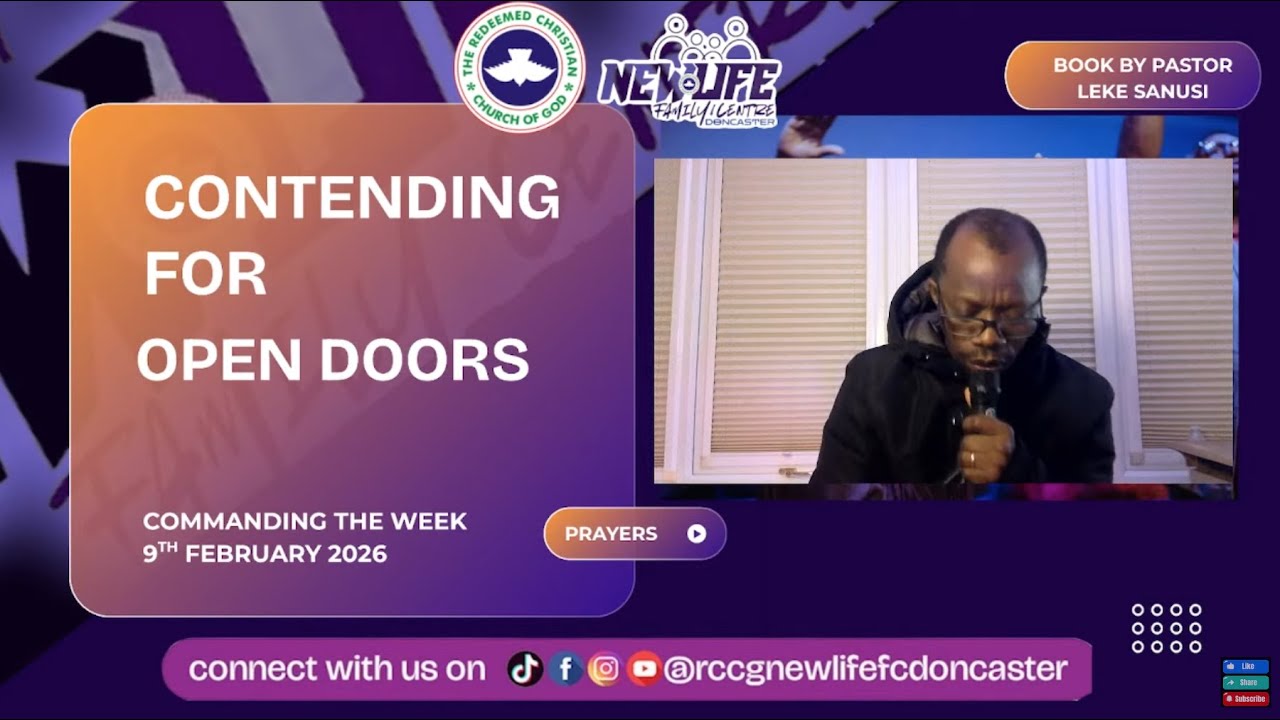 COMMANDING THE WEEK MONDAY 9th February 2026