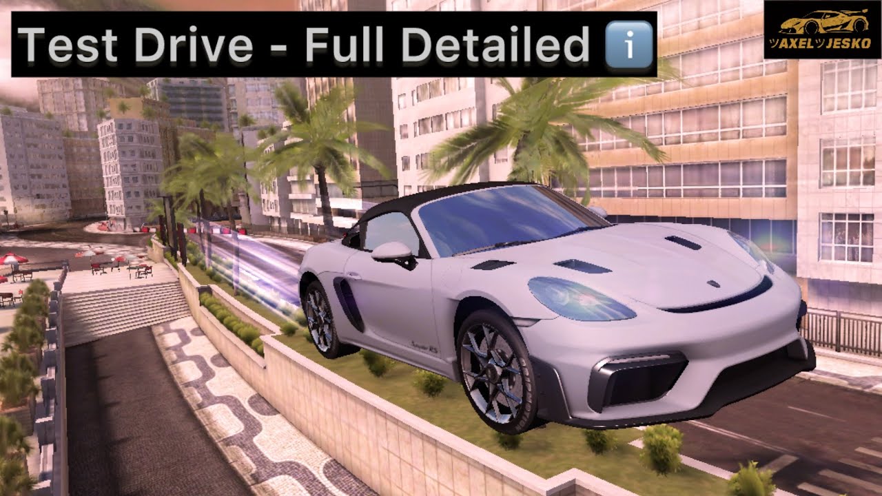 Porsche 718 Spyder RS ​​— подробный тест-драйв | Asphalt 8 🏆