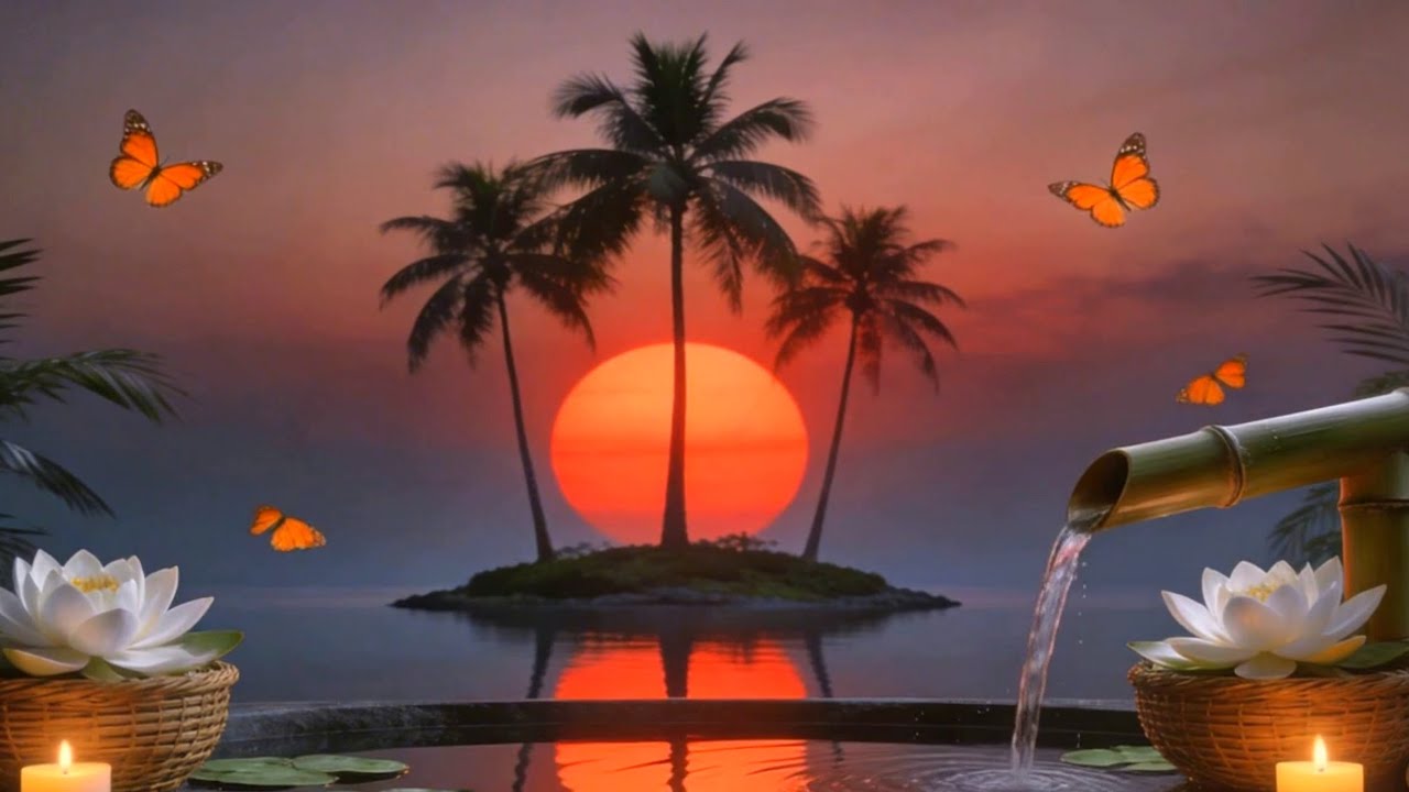 Zen Garden Spa 🌱 Natural Water Sounds for a Tired Soul”