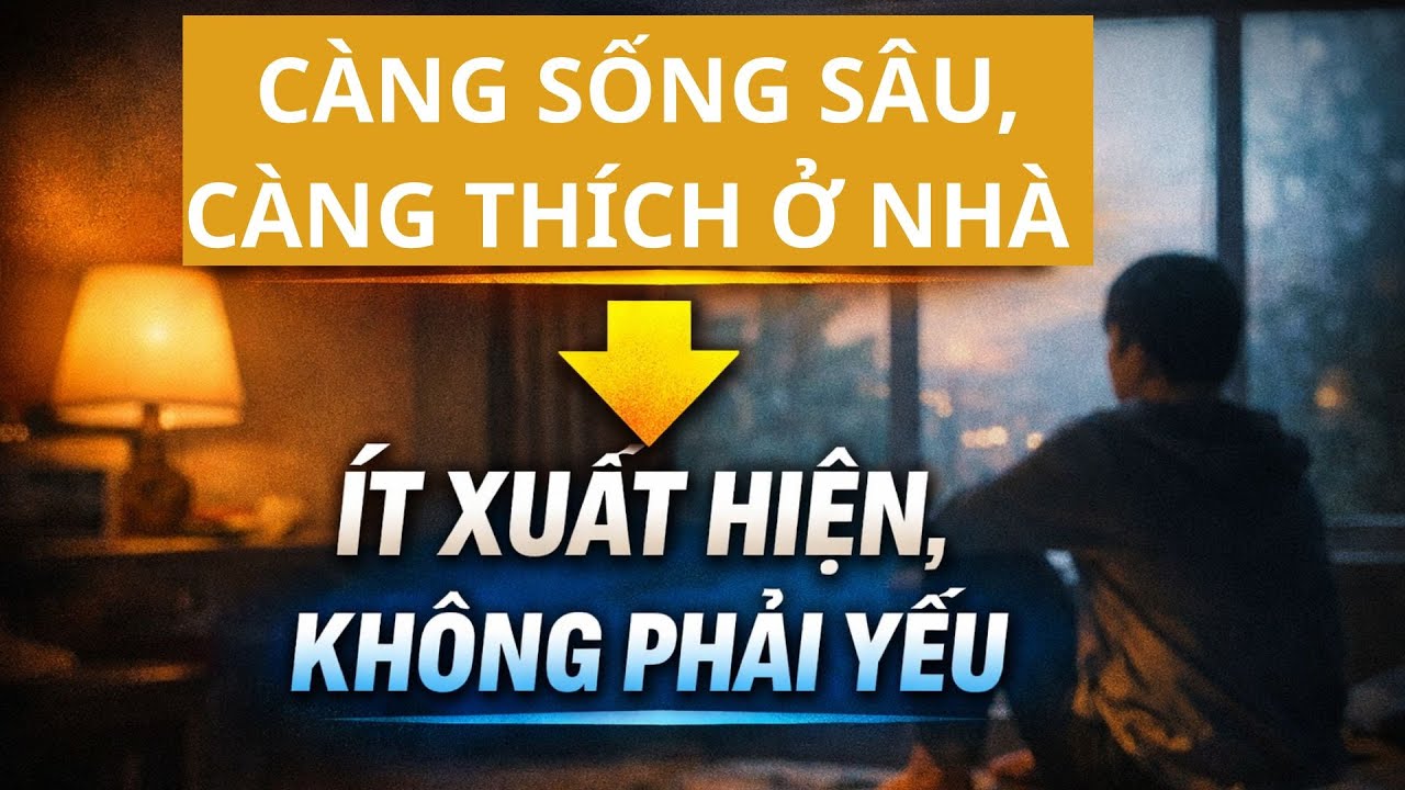 Ít Ai Nói Rằng Người Càng Sống Sâu,Càng Ít Xuất Hiện Và Càng Thích Ở Trong Không Gian Riêng Của Mình