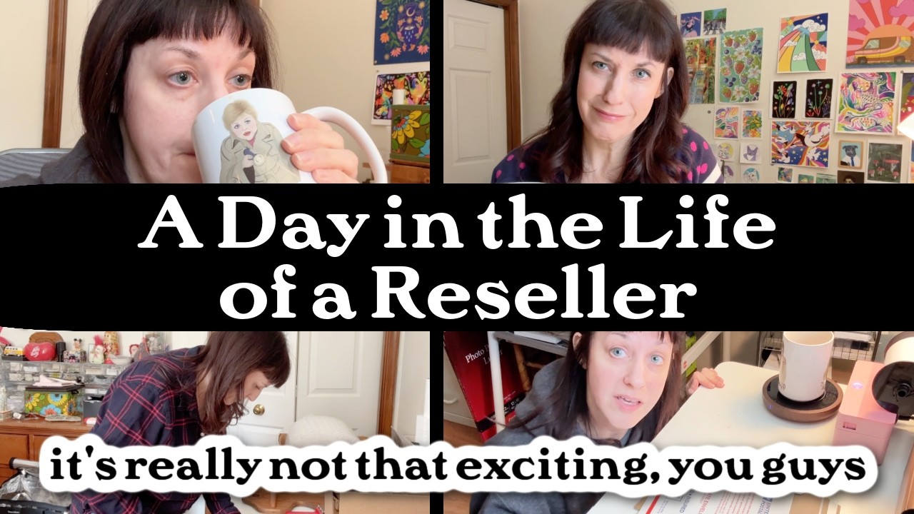 An average day in my life as a vintage reseller