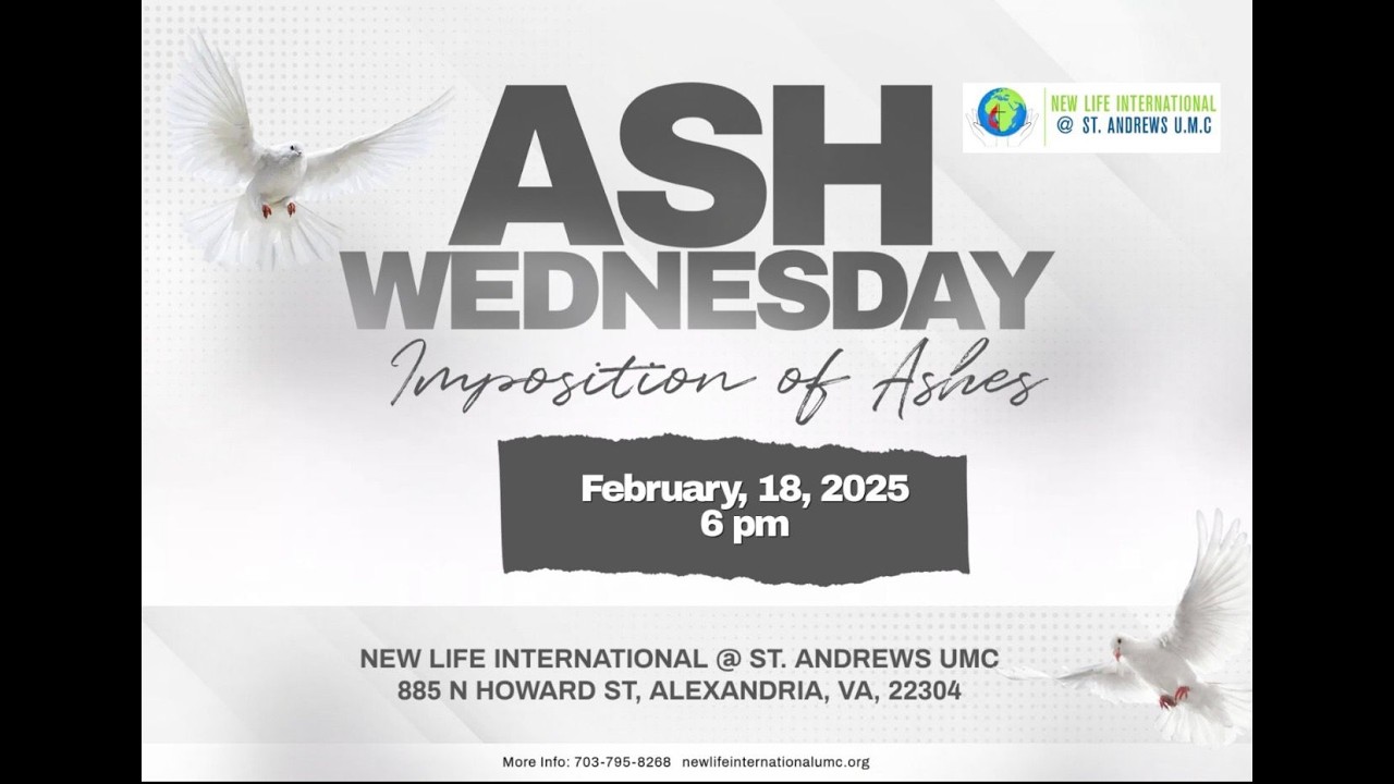 ASH WEDNESDAY SERVICE | REV DR. JOHN  OBENG|18th February 2026