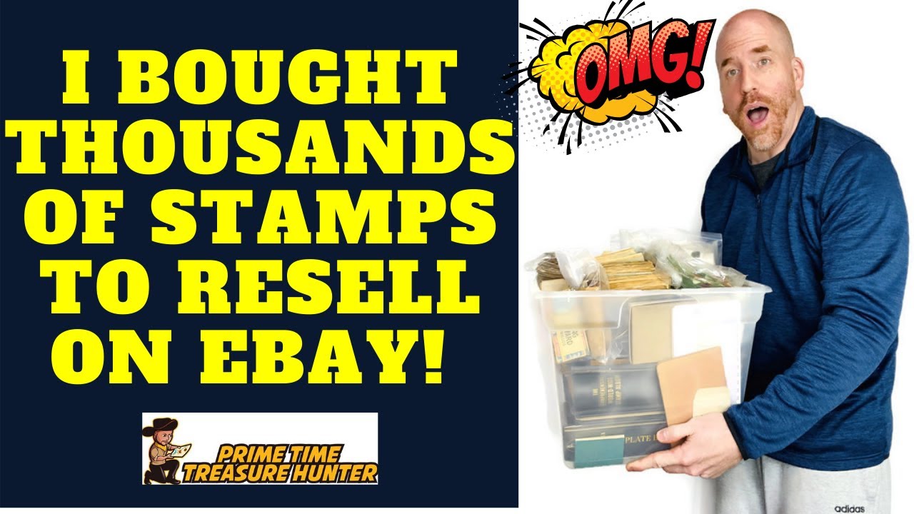 I Bought Thousands of Old Stamps to Resell on eBay!