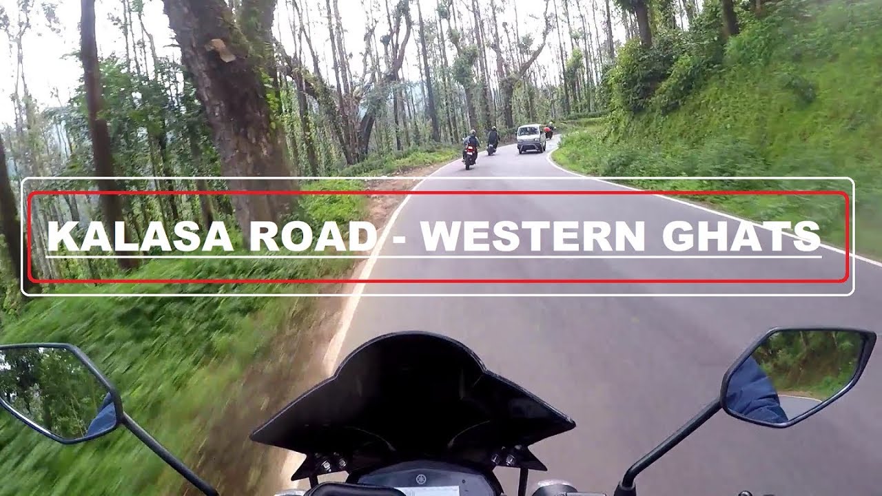Best Cornering road in western ghats | Kalasa Road Raw Video | High Speed Crazy Ride through ghats