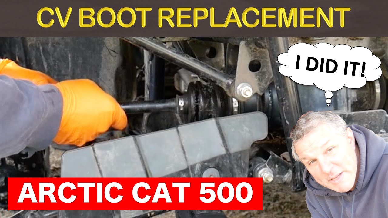 Замена пыльника ШРУСа квадроцикла - ARCTIC CAT 500