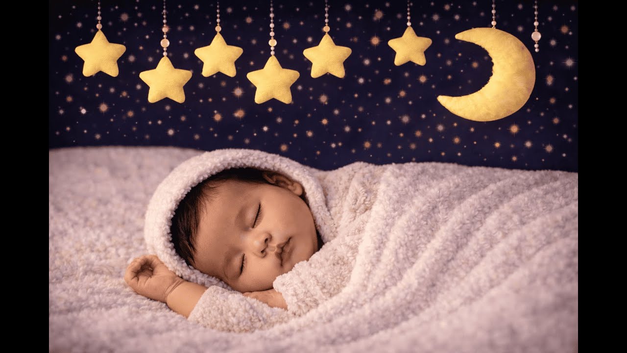 Mozart & Brahms Lullabies for Babies 🌙 2 Hours Baby Sleep Music