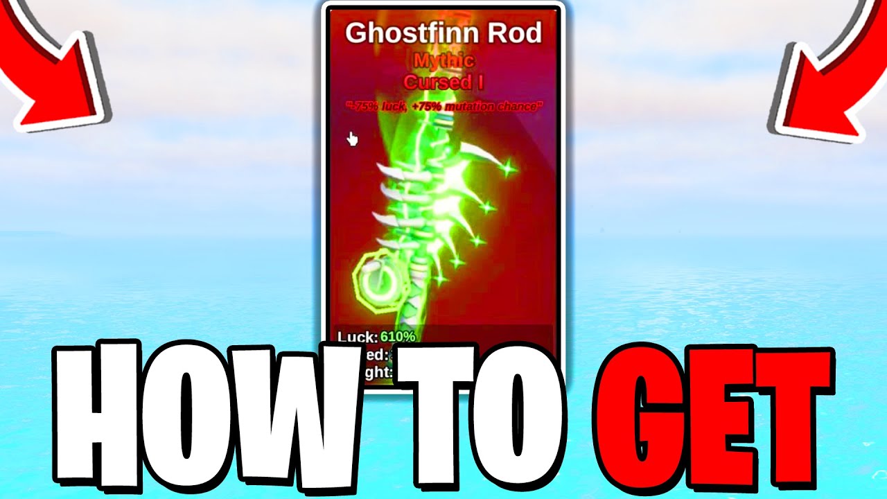 Как получить удочку Ghostfinn в Fish It! Roblox