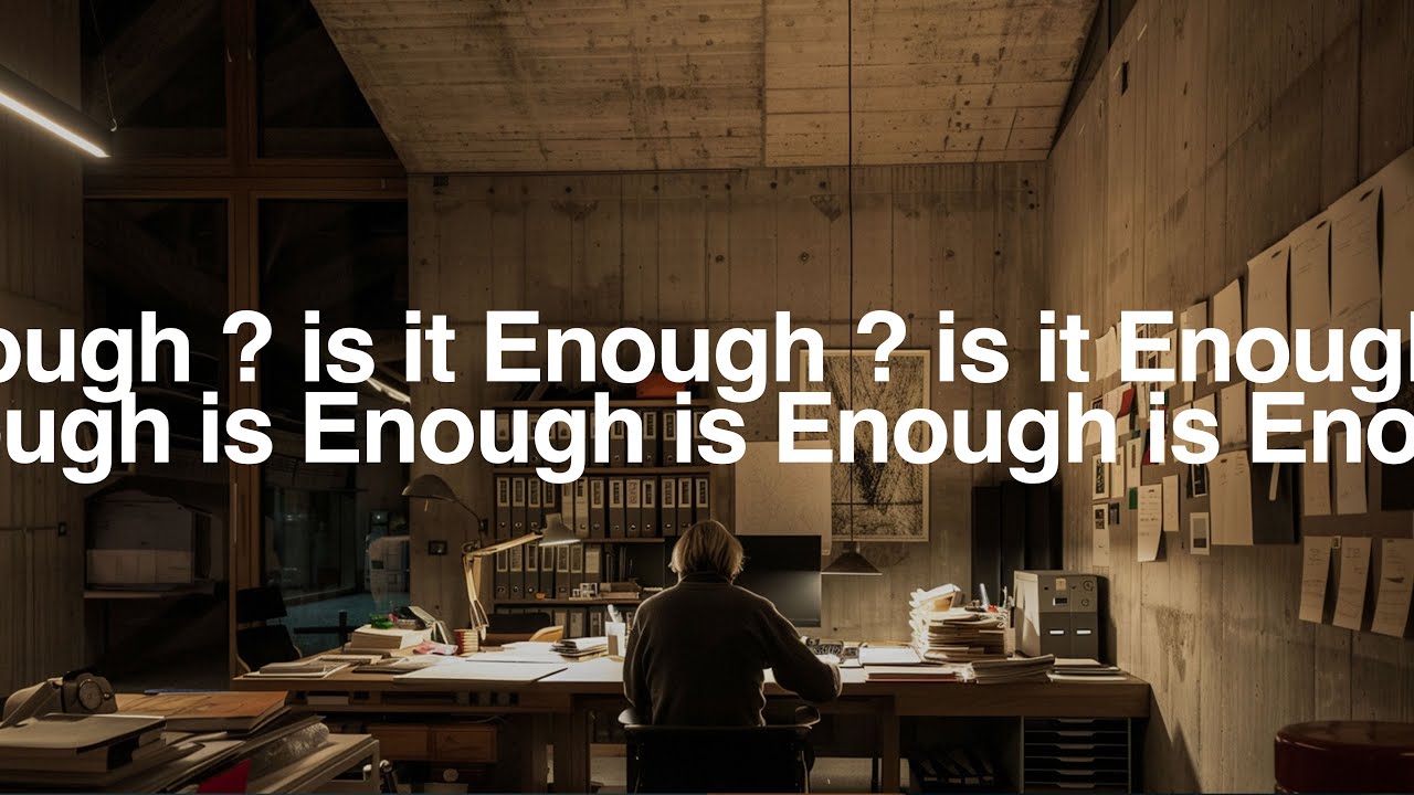 When is Enough, Enough? Working After Financial Independence