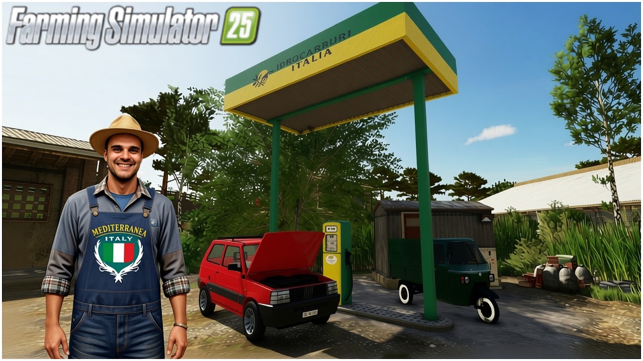 ITALIA MEDITERRANEA FS25 #1 - UNA AVVENTURA IN UN ALTRA BELLISSIMA MAPPA ITALIANA - GAMEPLAY ITA