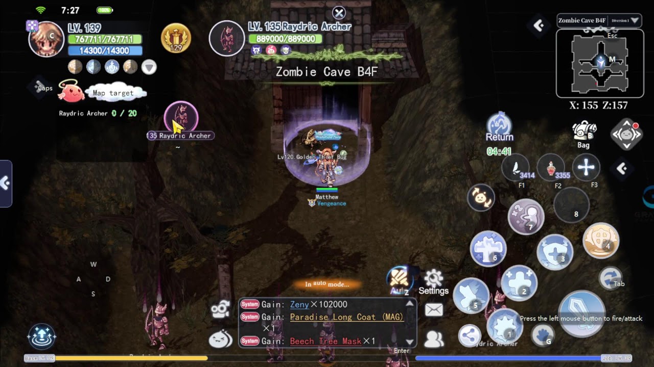 The Ragnarok(Arch Bishop)F2P 1.53M Combat Power | LiveStream