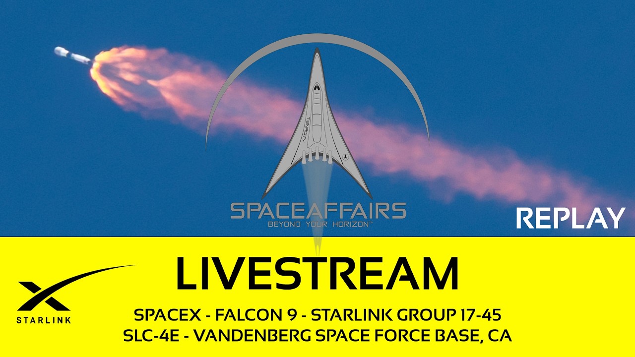 SpaceX - Falcon 9 - Starlink 17-45 - SLC-4E - Vandenberg SFB - June 24, 2026