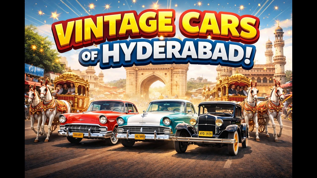 VINTAGE CARS OF HYDERABAD 🚗🚙