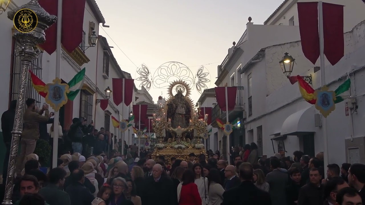 Pasa la Virgen Macarena | Fiestas Patronales Salteras 2023