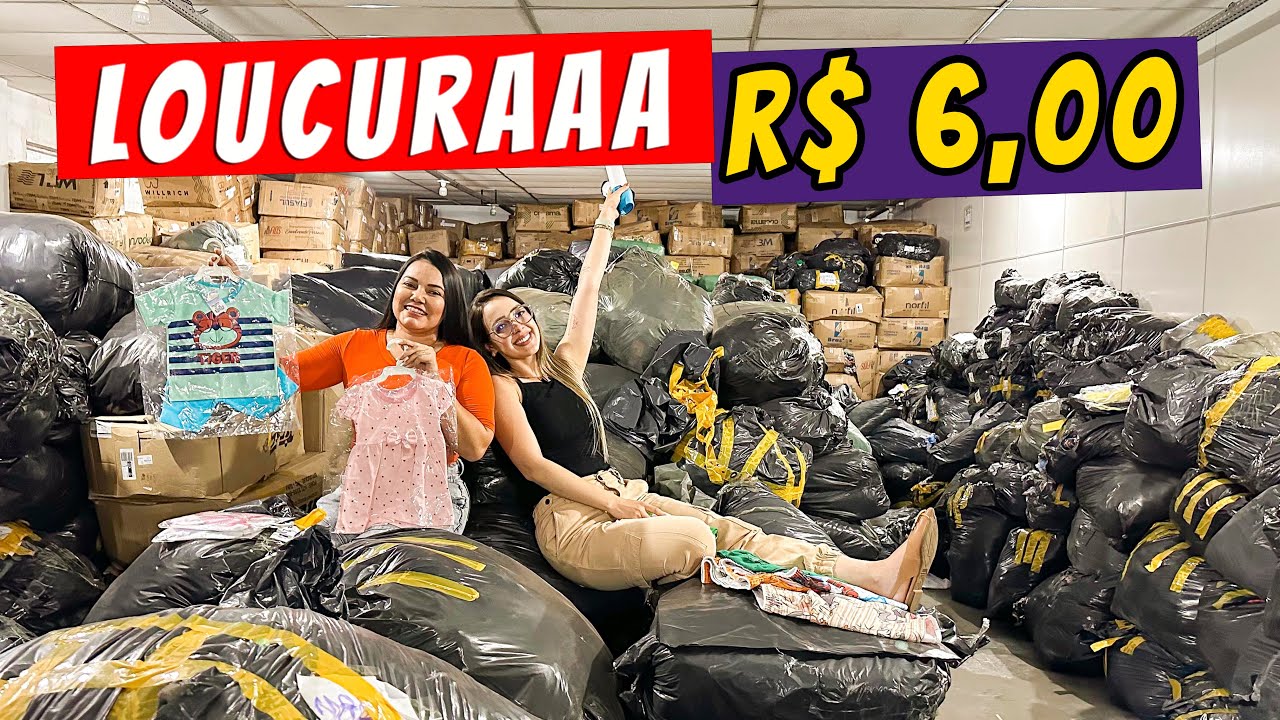 O MAIOR FORNECEDOR DE ROUPAS EM GOI&Acirc;NIA | COMPRE POR R$ 6,00