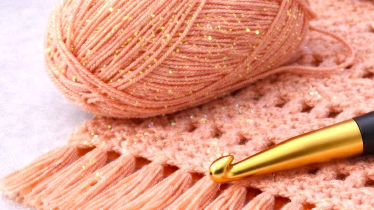WOW! ONLY 2 ROWS! I've never seen this Easy Crochet stitch before