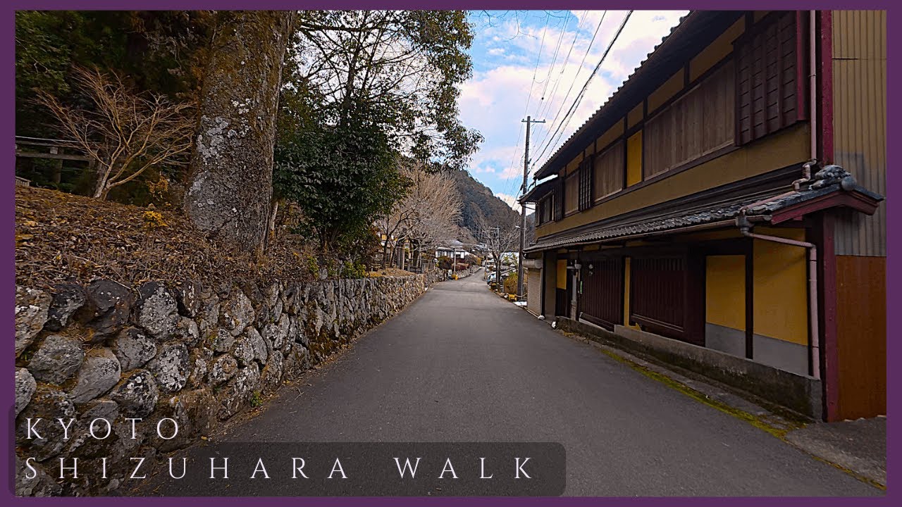Kyoto Peaceful Satoyama Walk 4K