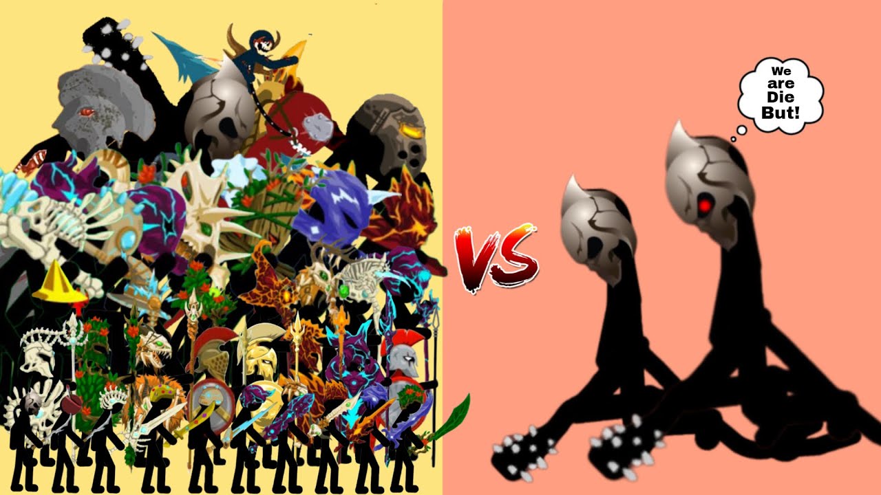 All Skins From Weakest to Strongest - Last Stand Final Boss Again - Insane Level… - Stick War Legacy