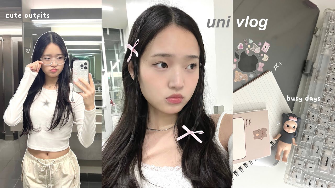 uni vlog: подготовка к учёбе за границей, подробный ежедневный макияж, распаковка Chanel, насыщен...