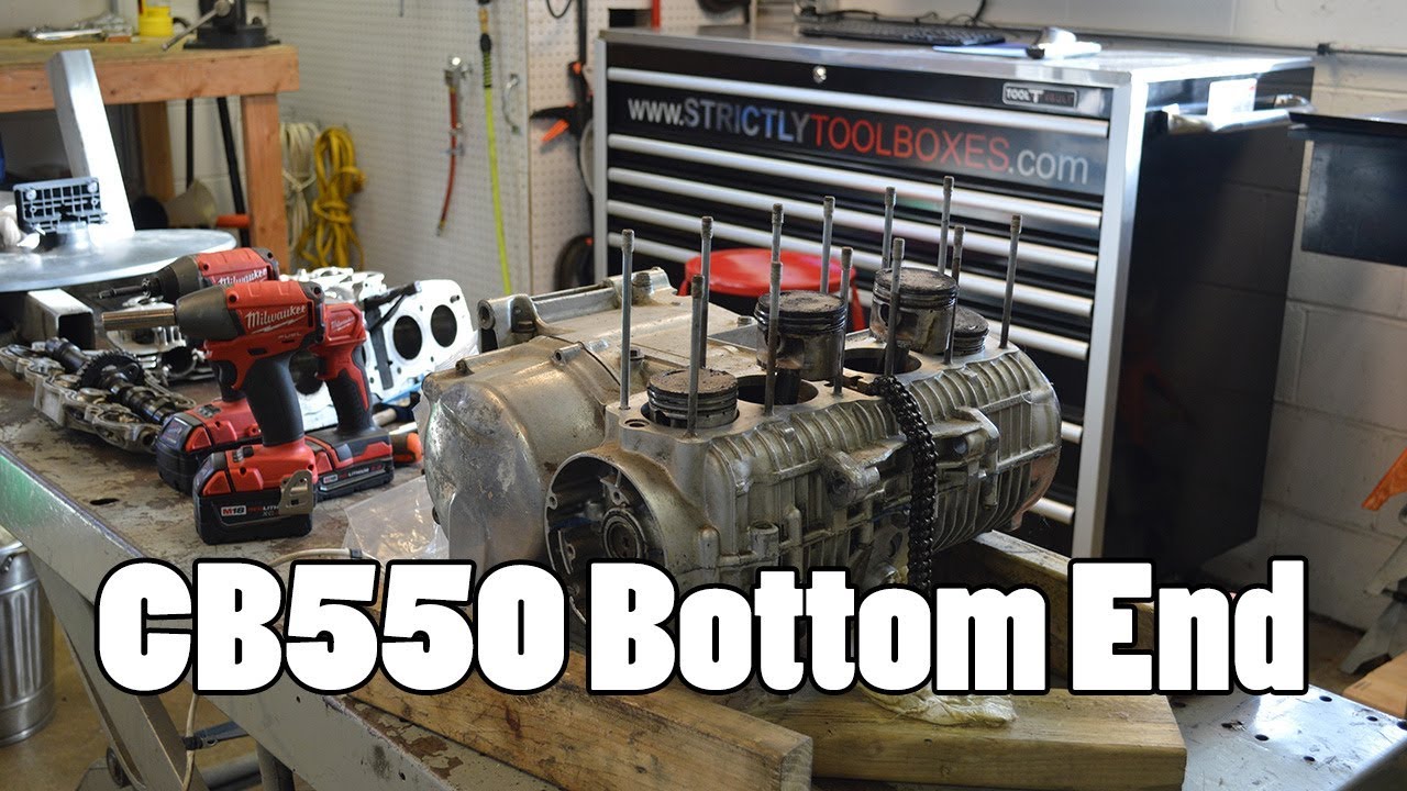 CB550 bottom end time - basket case