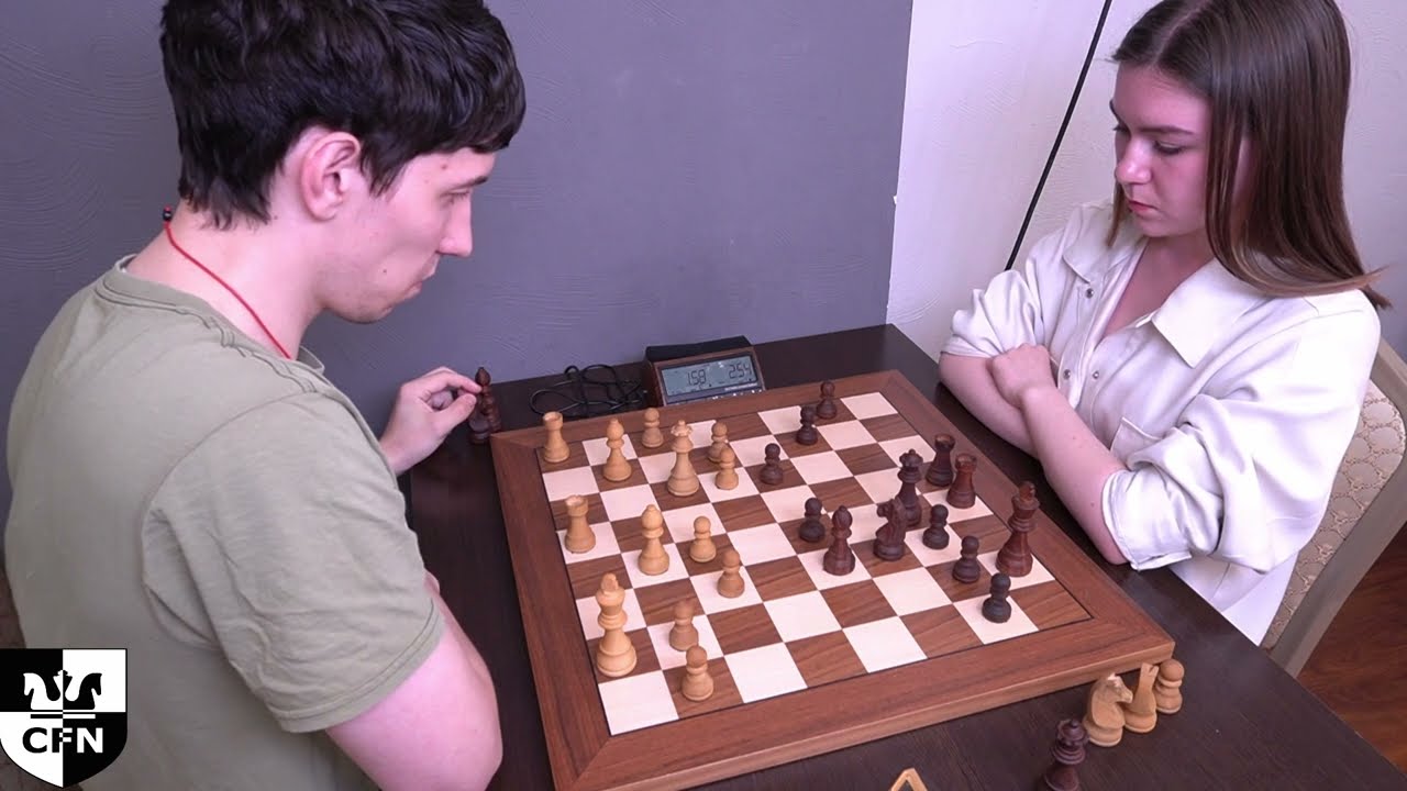 CM A. Krylov (2247) vs WFM Fatality (1929). Chess Fight Night. CFN. Blitz