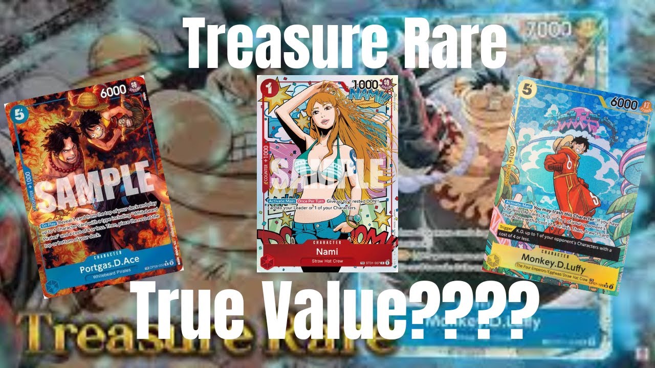 Are Treasure Rares Worth Investing ?? One Piece Card Game