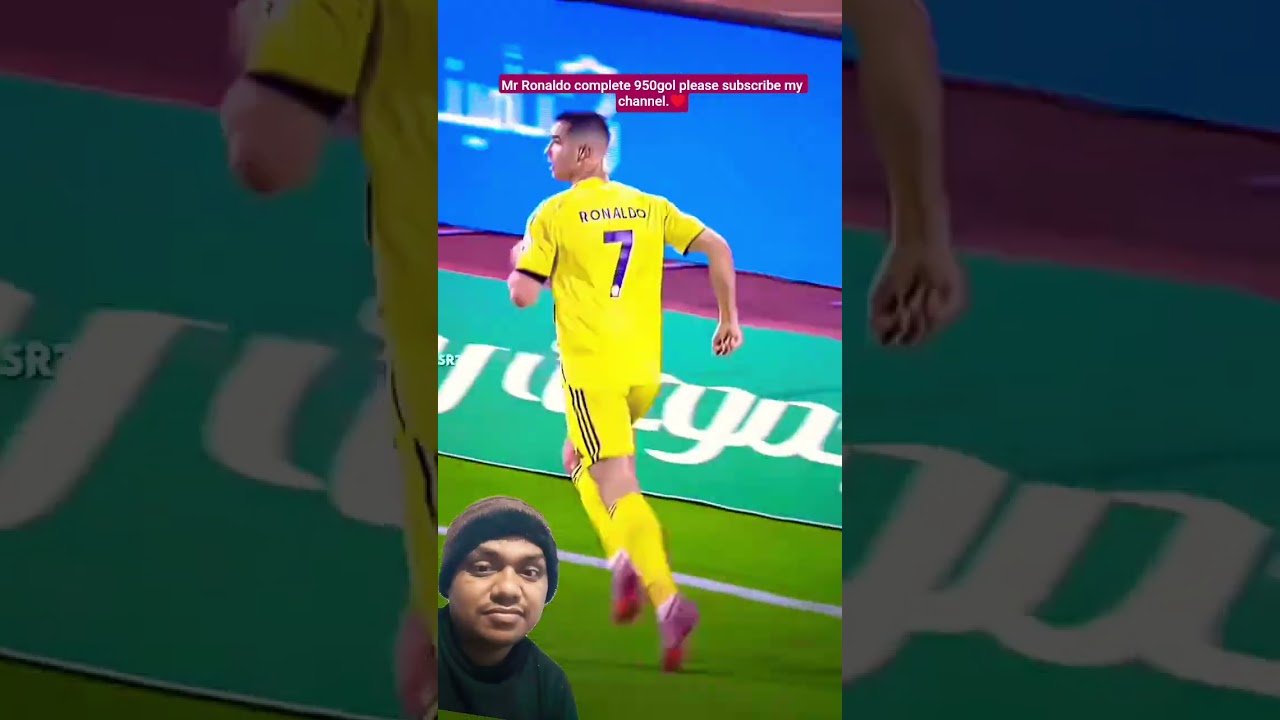 Mr Ronaldo complete 950gol please subscribe my channel.