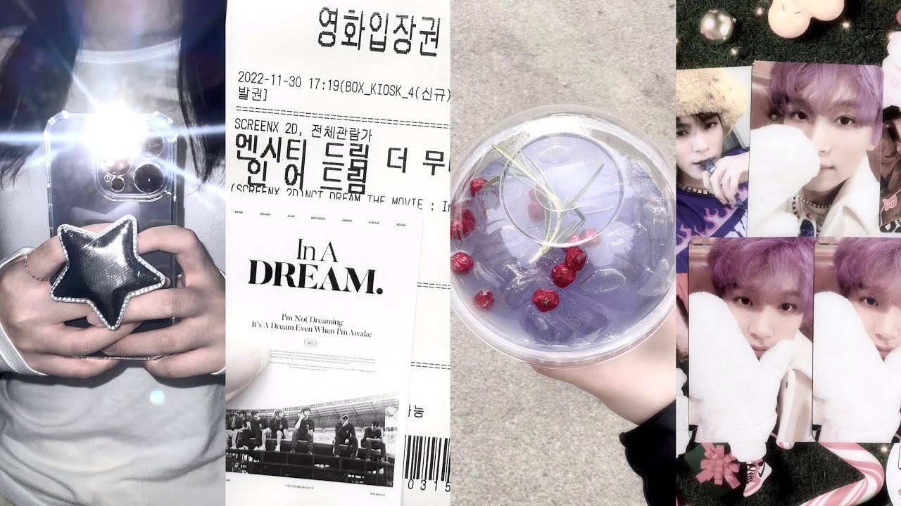 시즈니 브이로그 ✷ 평범한 시즈니의 브이로그 제출합니다,, 🙄 • 아이폰 14 pro • 그립톡 • 반사스티커 • 드림쇼영화 • 캔디앨범깡 • 일상브이로그 • 준등기깡 • 런프