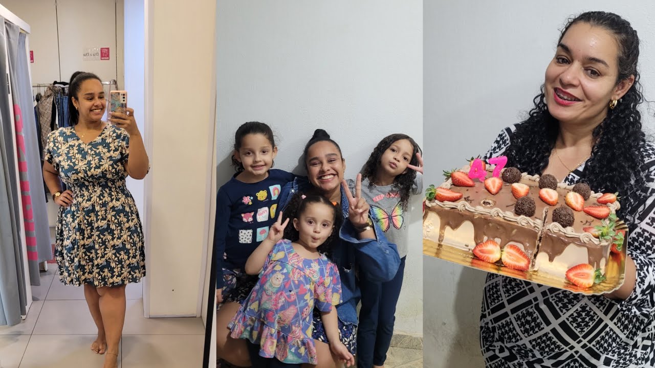 Vlog comprinhas e aniversário da minha mãe...