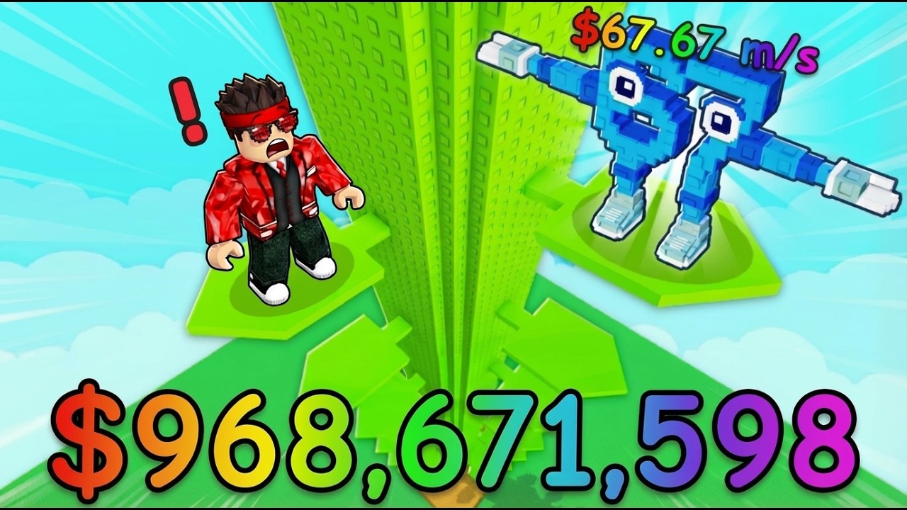 Cresci meu PÉ DE FEIJÃO para PEGAR os MELHORES BRAINROTS no ROBLOX