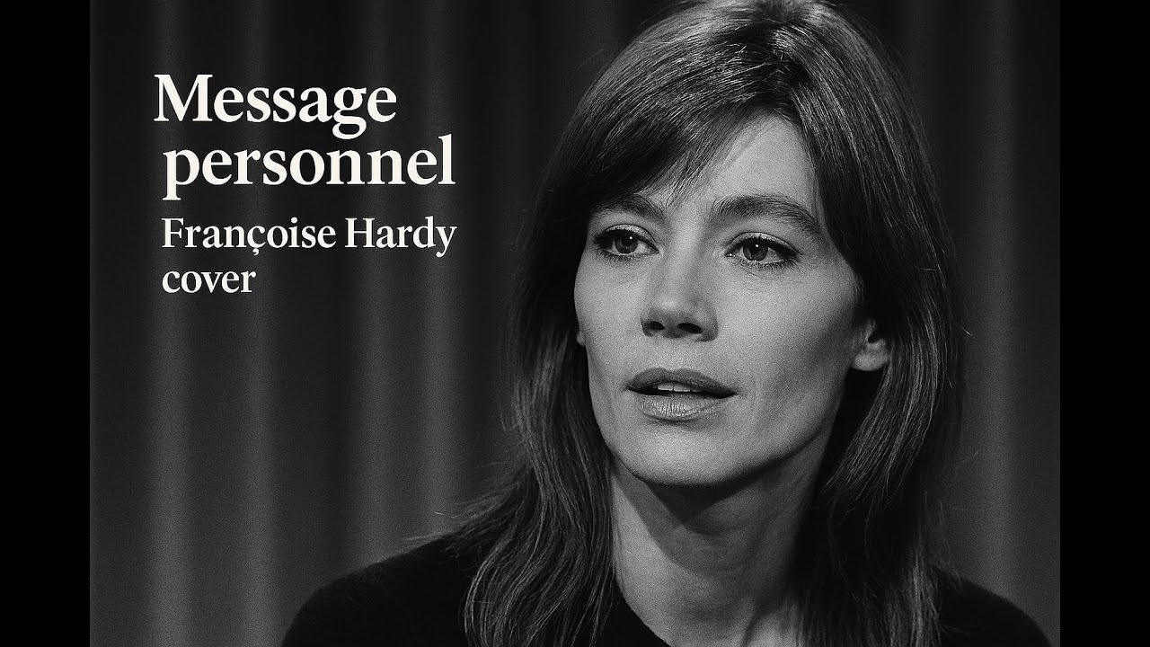 Message personnel cover Francoise Hardy
