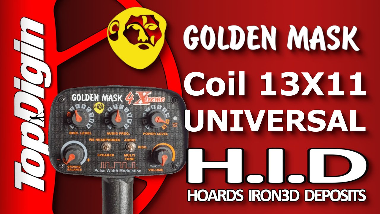 Golden Mask 4 Xtreme! HID Test! Czy GM4X Nawiąże Walkę z Najlepszymi Wykrywaczami Świata?