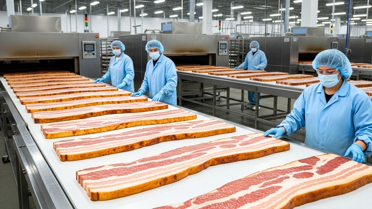 C&Oacute;MO se HACE el TOCINO en F&Aacute;BRICAS MODERNAS 🥓  De la granja al supermercado