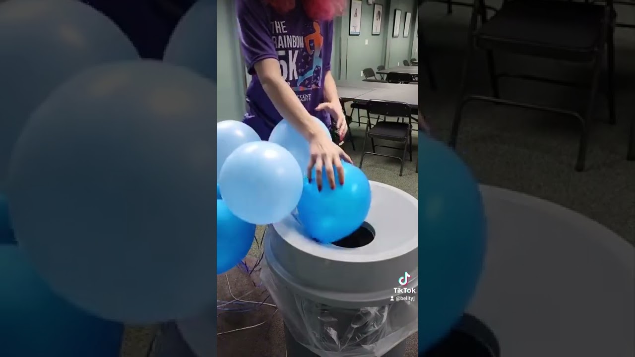 popping balloons