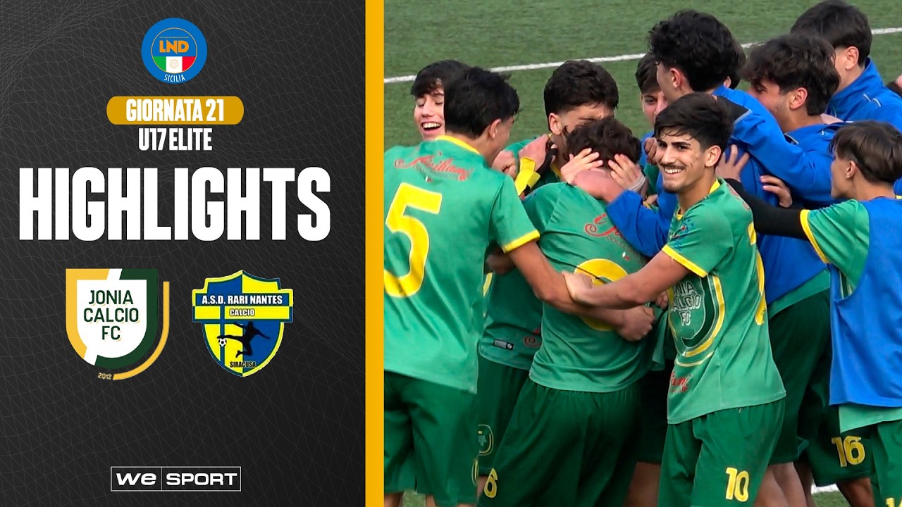 Jonia Calcio vs Libertas Rari Nantes (Under 17 Elite - Girone B - Giornata 21)