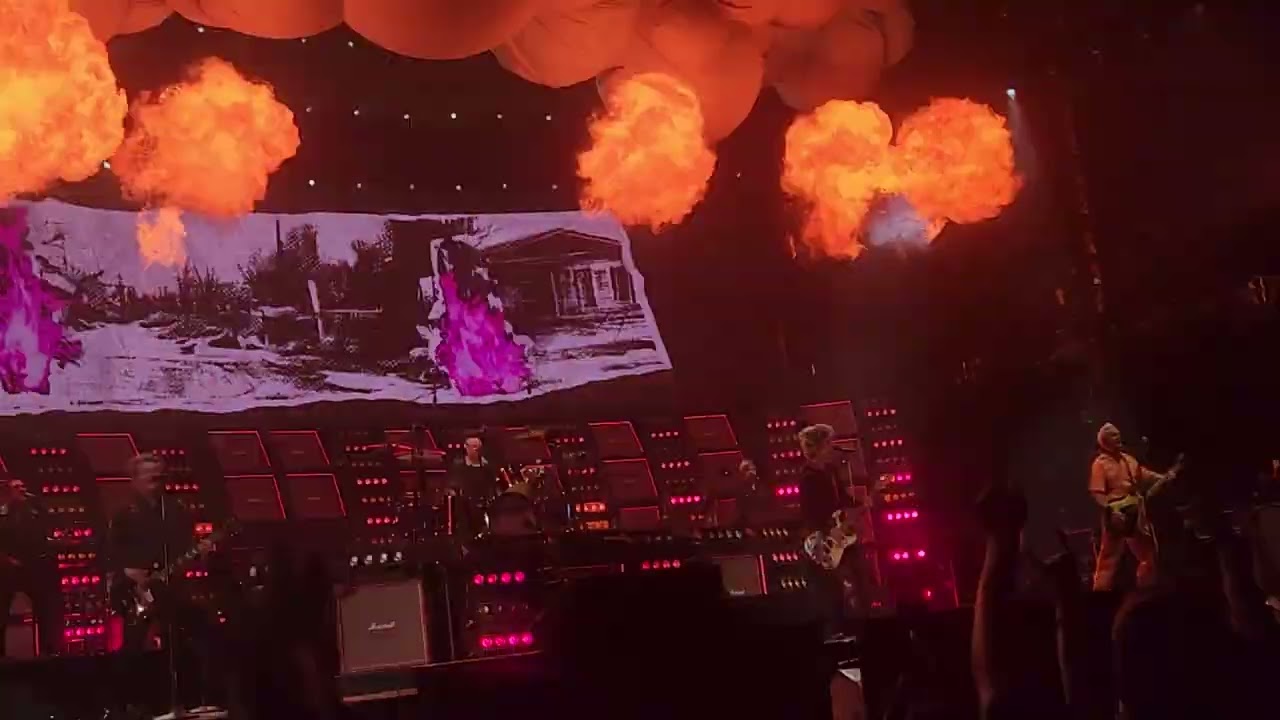 Green Day live at Nationals Park, Washington D.C. 07/29/2024