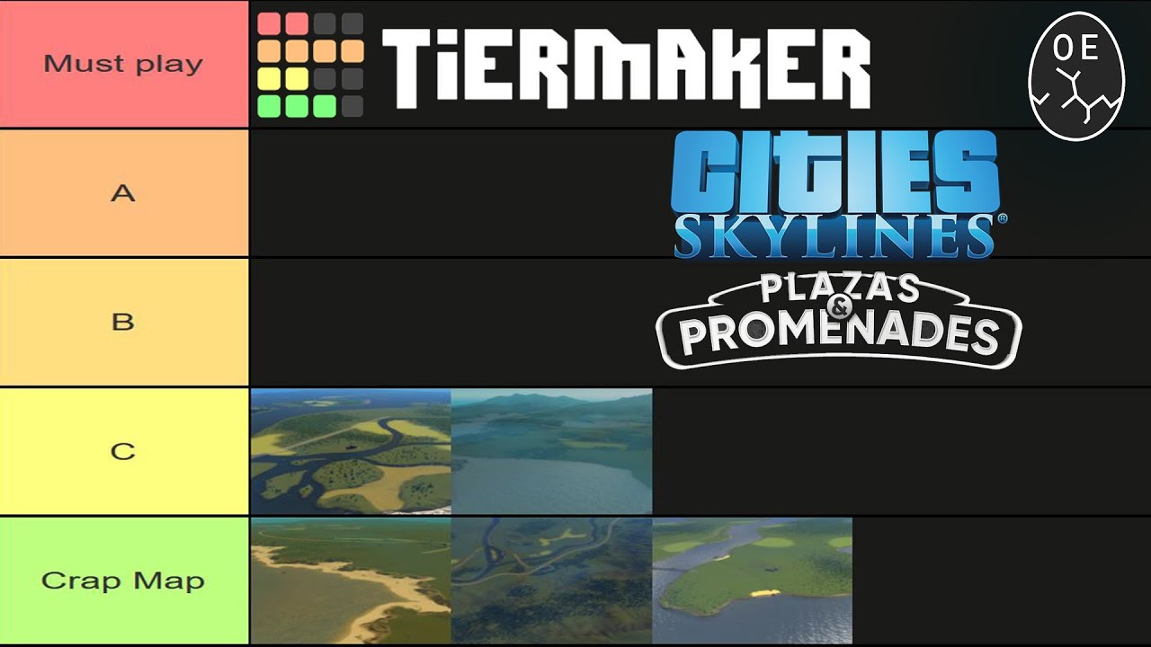 Which Are The Best Plazas & Promenades Maps In Cities Skylines & Why?
