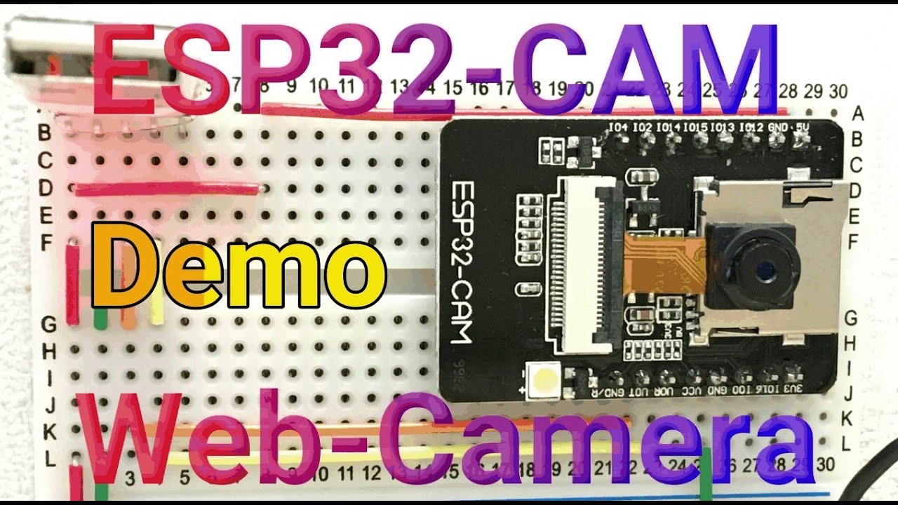 ESP32-CAM を使ったWebカメラ