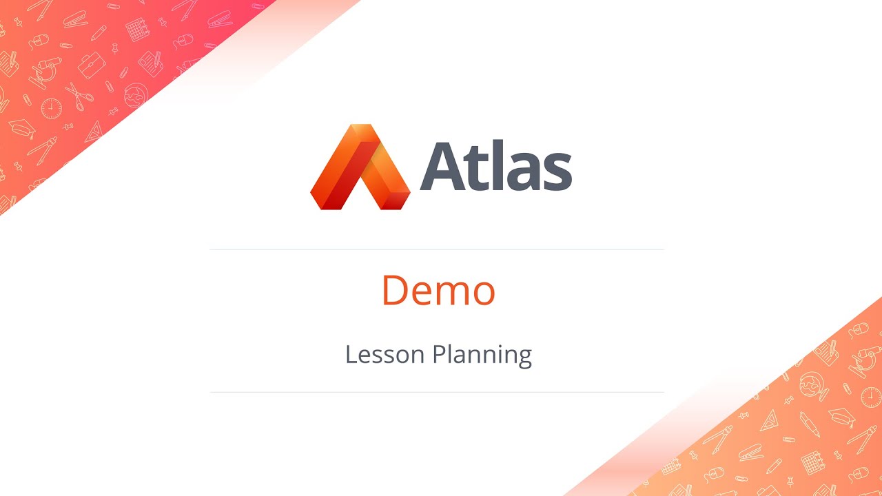 Plan Your Lessons in Atlas