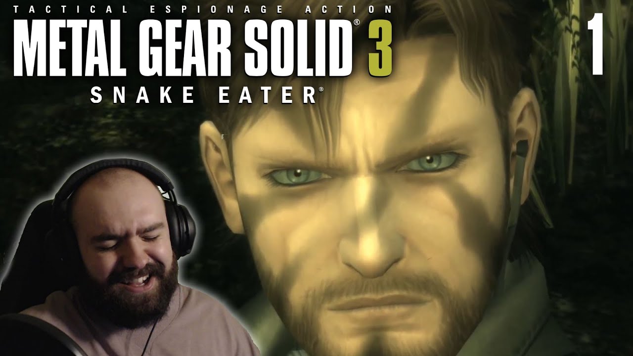I Love This Game!! It's Time to Get Naked, Snake. Metal Gear Solid 3 | Blind Playthrough [Part 1]