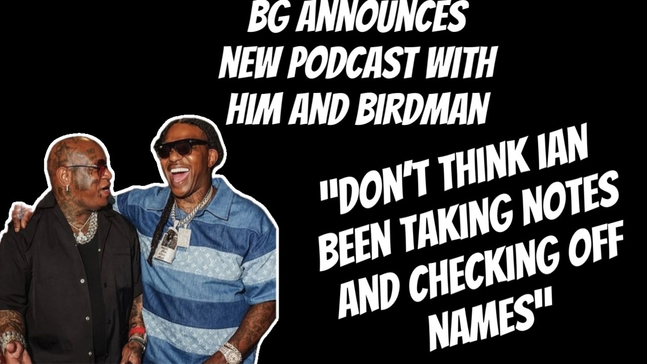 BG анонсирует новый подкаст с Birdman, который скоро выйдет. 