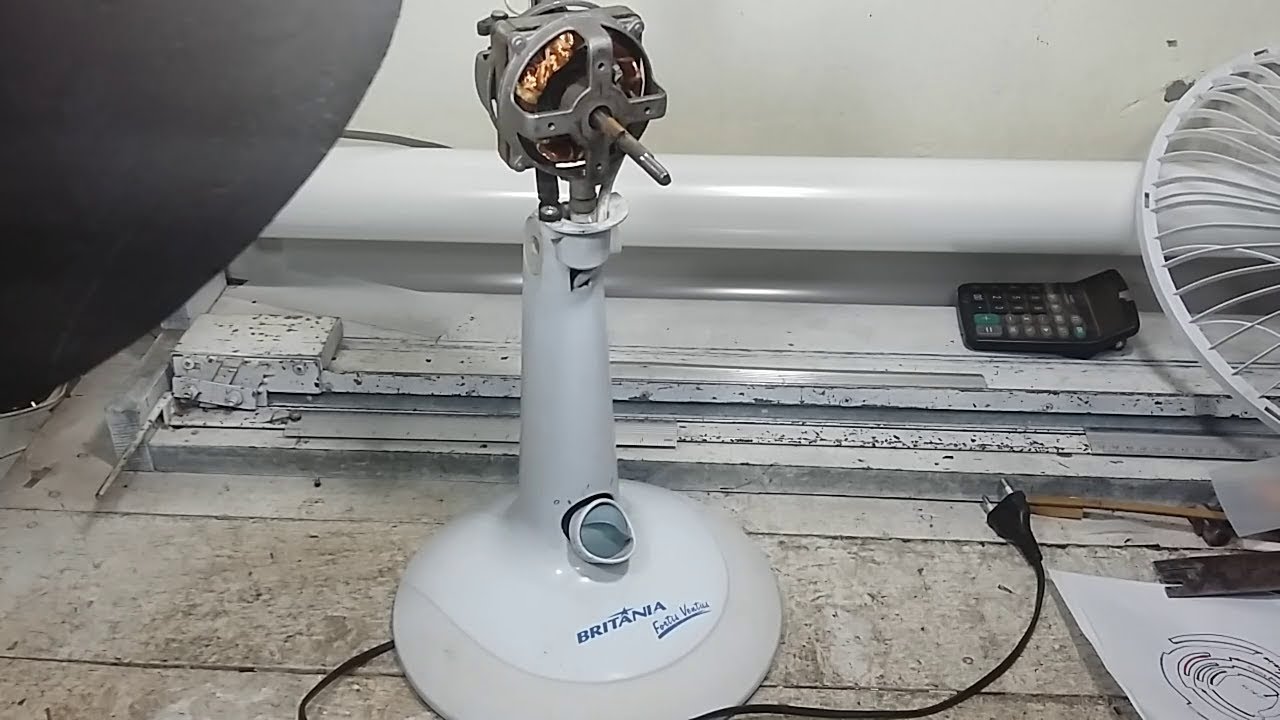 VENTILADOR DE MESA COMO REBOBINAR O MOTOR