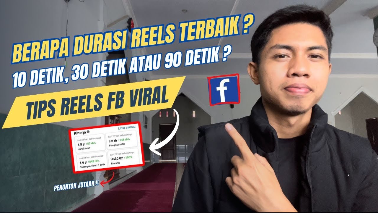 Reels Fb Bagusnya Berapa Detik⁉️INI RAHASIA DURASI REELS AGAR VIRAL  