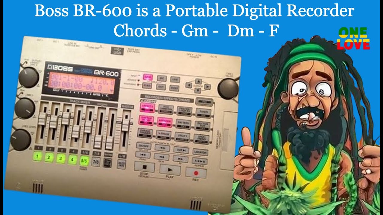 The Boss BR-600 is a Portable Digital Recorder { EXAMPLE VIDEO }